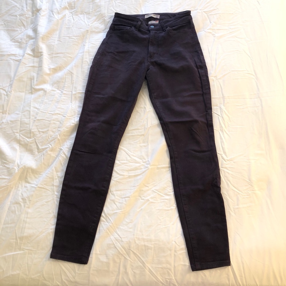 Purple American Apparel Skinny Jeans Size 26